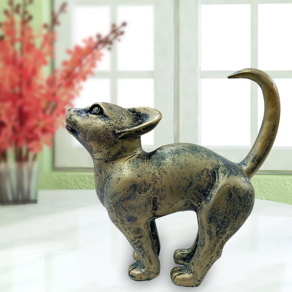 

Статуя Jaguar из смолы, искусственные украшения ручной работы для гостиной, украшение для улицы, сада