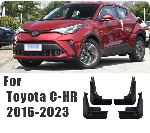

Брызговики для Toyota C-HR CHR 2016-2023 CHR брызговики брызговики передние и задние колеса крыло автомобильные аксессуары 4 шт.