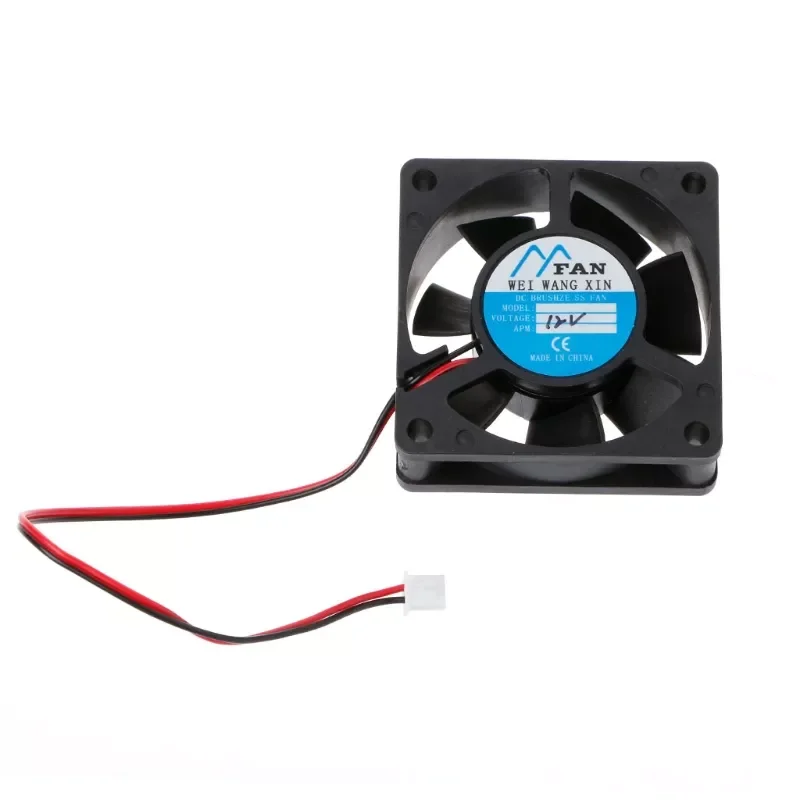 

60mm*60mm*20mm DC 12V 2-Pin Cooler Brushless Axial PC CPU Case Cooling Fan 6020