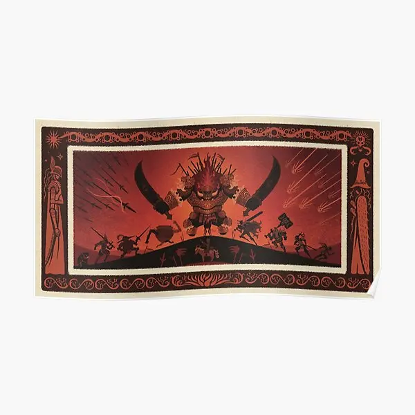 

Праздничный постер Radahn, комнатный Забавный Настенный декор, домашнее художественное украшение, современная картина, печать на винтажной ст...