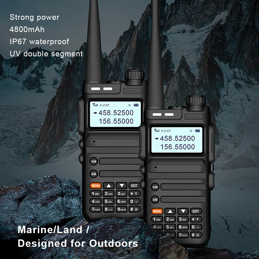 

EU Plug Walkie Talkie Two-way Radios Long Range Speaking Outdoor Camping