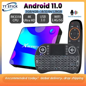 Android 11 TV BOX 2.4G&5.8G Wifi 16G 32G 64G 128G 4k 3D TV receiver Media player HDR+  Very Fast Box in USA (United States)