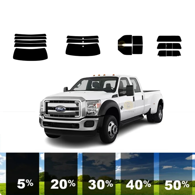 Предварительно вырезанная съемная тонировочная пленка для окон автомобиля 100%