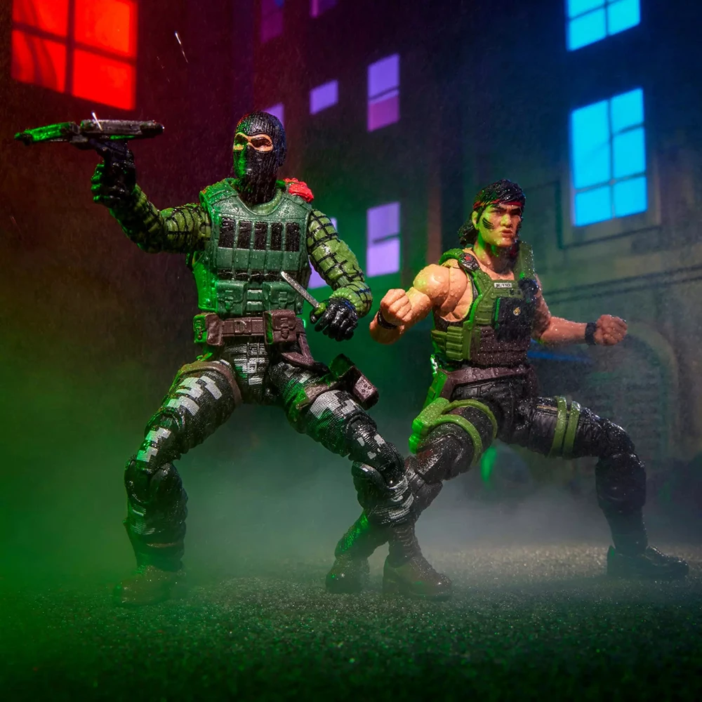 [Специальное предложение] Hasbro G.I. Серия Джо Классифайд # 164, Набор из 2 фигурок Night Force Beach Head & Quick Kick, модель игрушечной фигурки (art.: 3920dc6dc261e) - 3920dc6dc261e