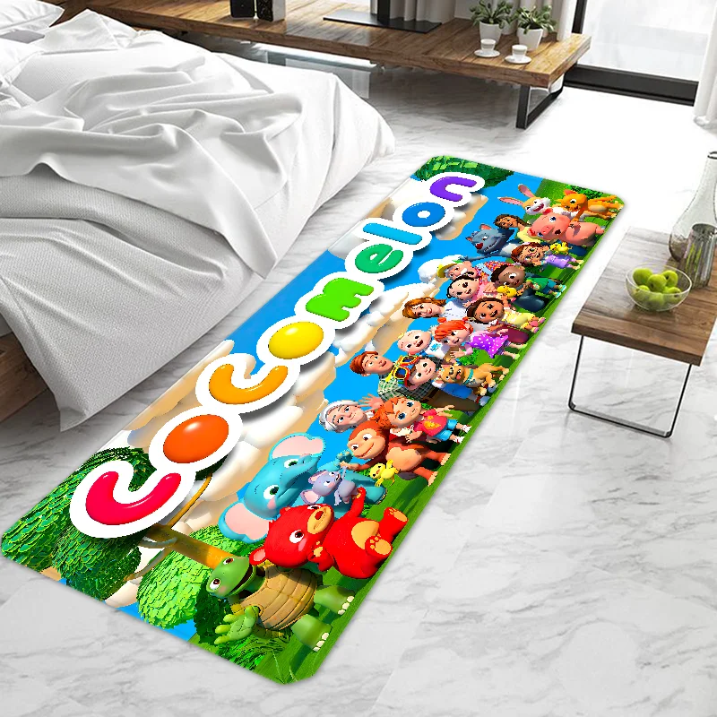 CC-Cocomelon дверной коврик входной нескользящий моющийся кухонный ковер коврики для