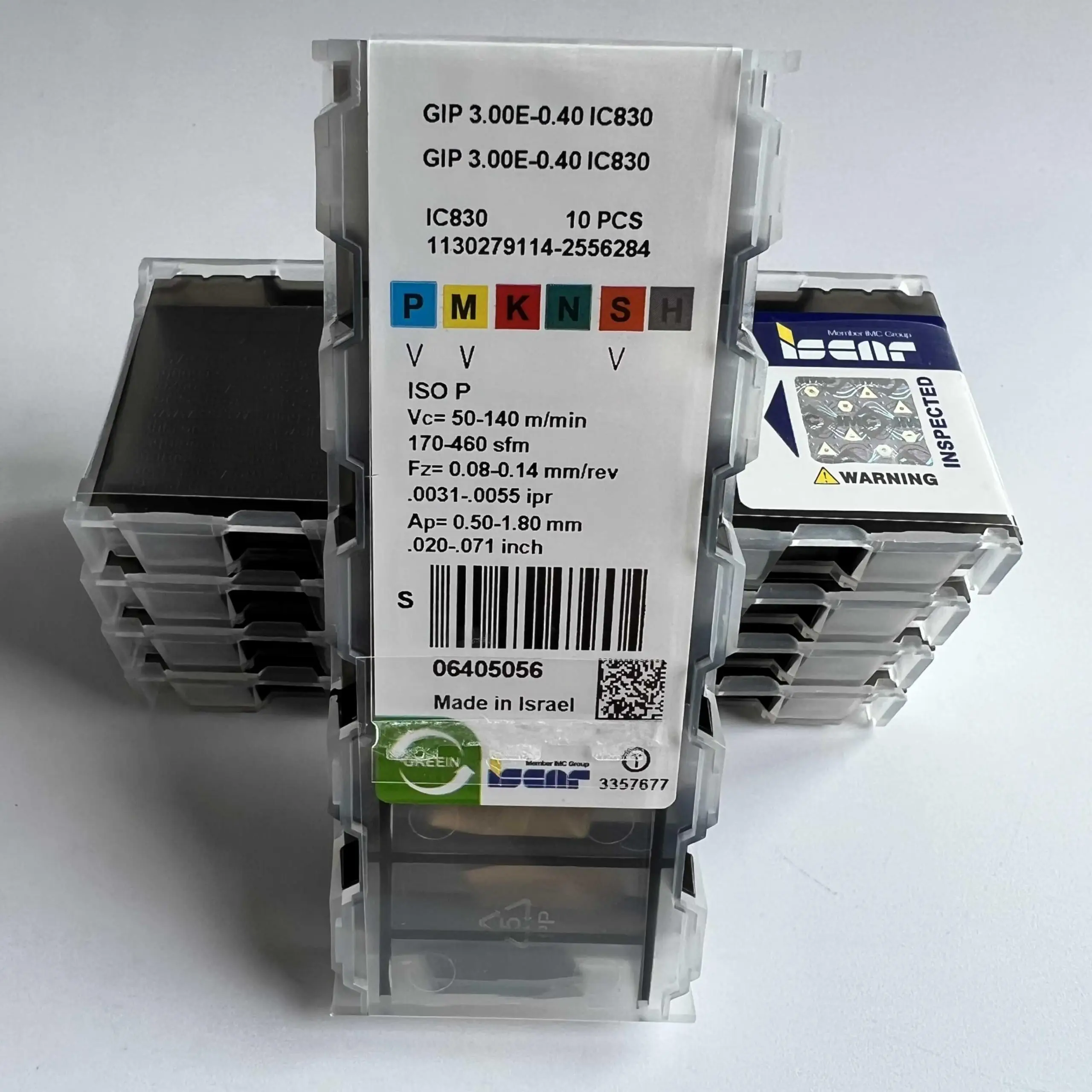 Оригинальное лезвие GIP3.00E-0.40 IC830/Карбидное CNC 10 шт.