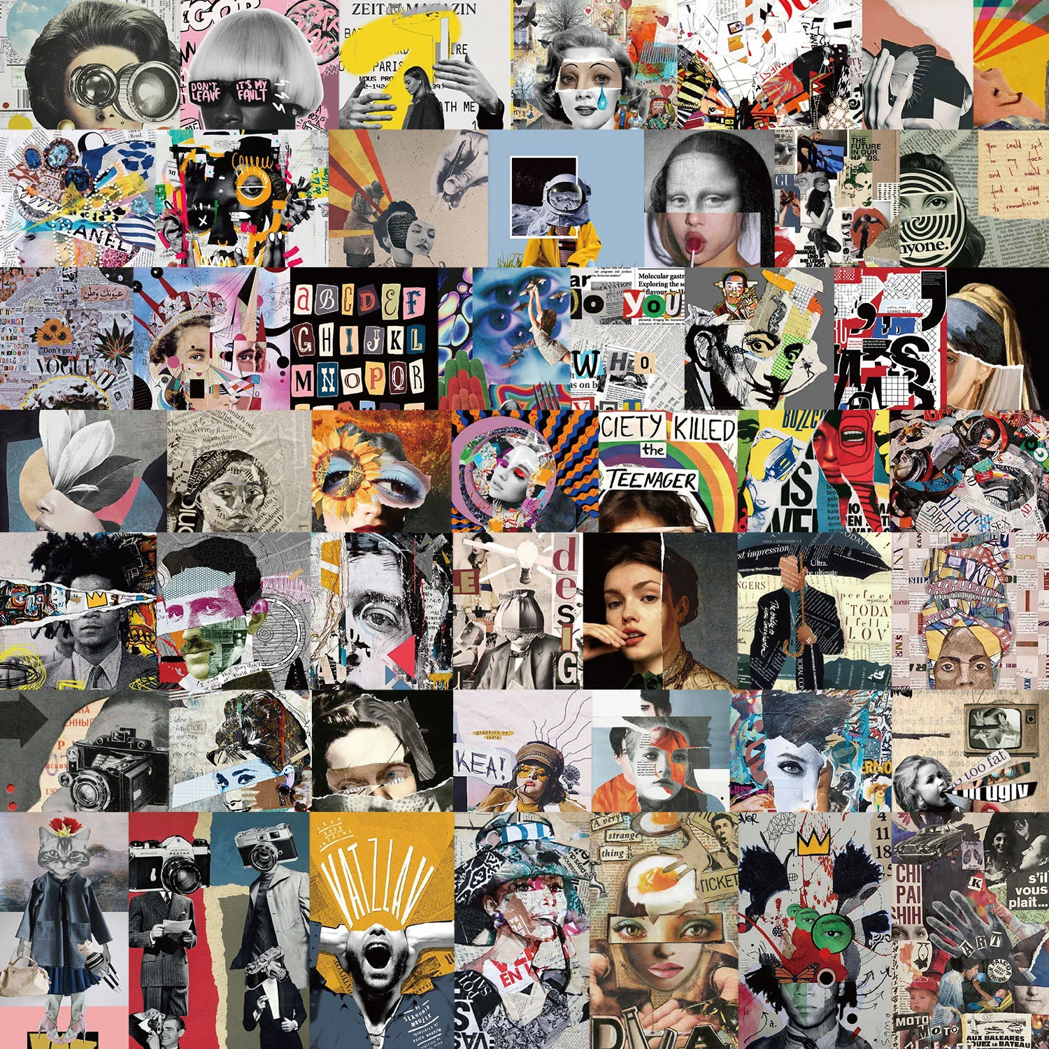 50 шт. водонепроницаемые наклейки для телефона гитары ноутбука чемодана