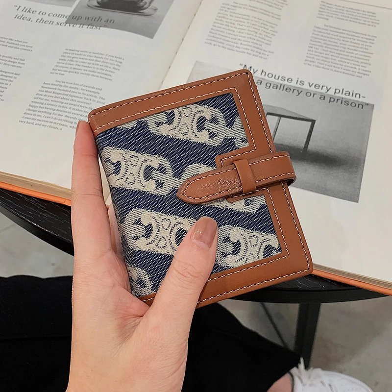 High-quality Luxury Brand Multi-card Zero Wallet Ns Small Foldable Card Bag Fashion Versatile Short Wallet 2023 Clutch Wallets