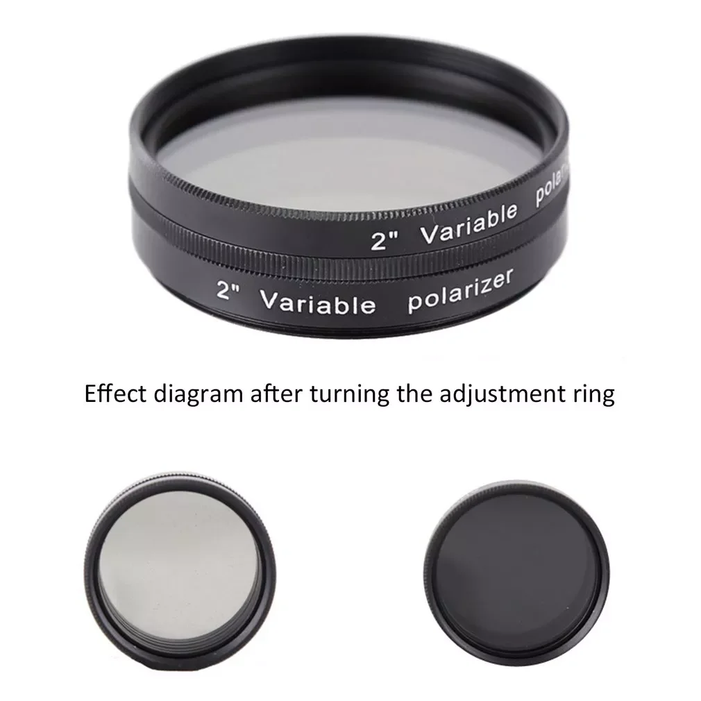 

1.25 2 inch Filter Variable Polarizing for Astronomy Monocular Telescope & Eyepiece Filter Excellent Quality F9147