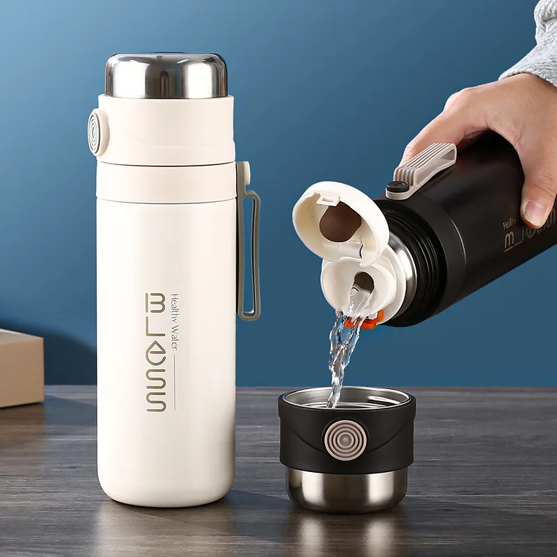 Vacuum Thermos Garrafa Termica 24 Hour Heat Preservation Water Bottle Coffee Mug Water Cup