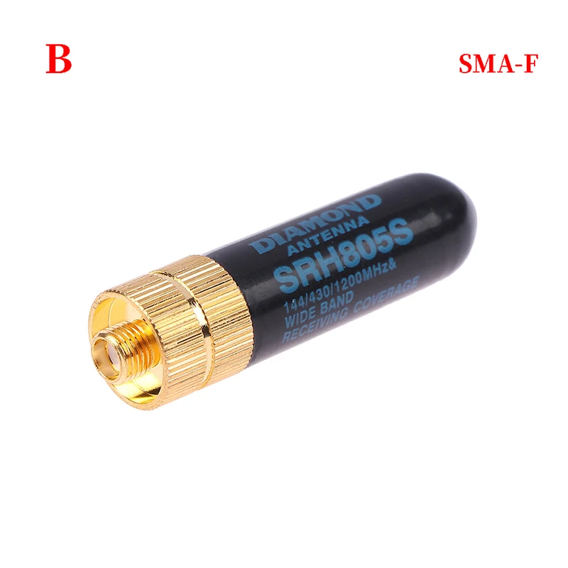 

SMA-M/SMA-F Двухдиапазонная Антенна UHF + VHF SRH805S рация для Baofeng/YAESU