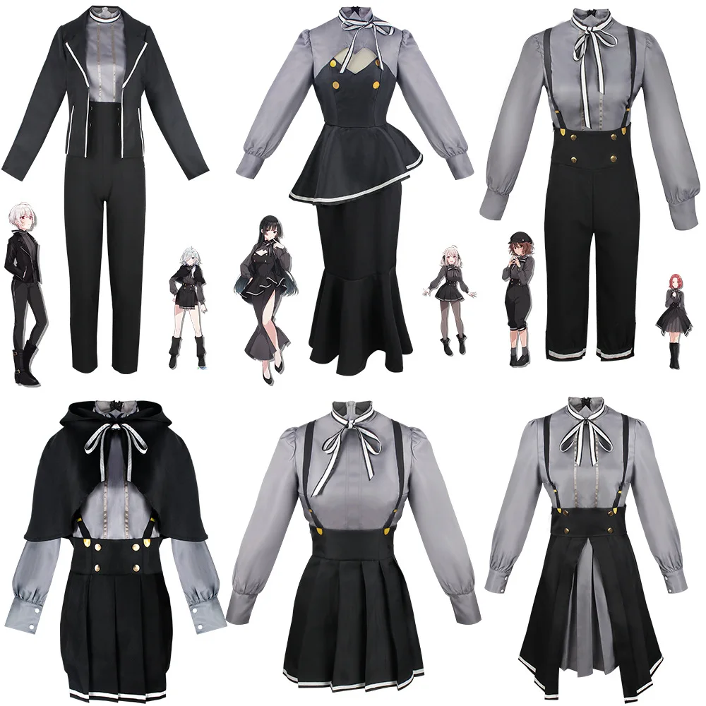 

Japan Anime SPY ROOM Cosplay Bouga Lily Hanazono Costume Elegant Dress JK School Uniform Suit For Women Halloween Party Clothes