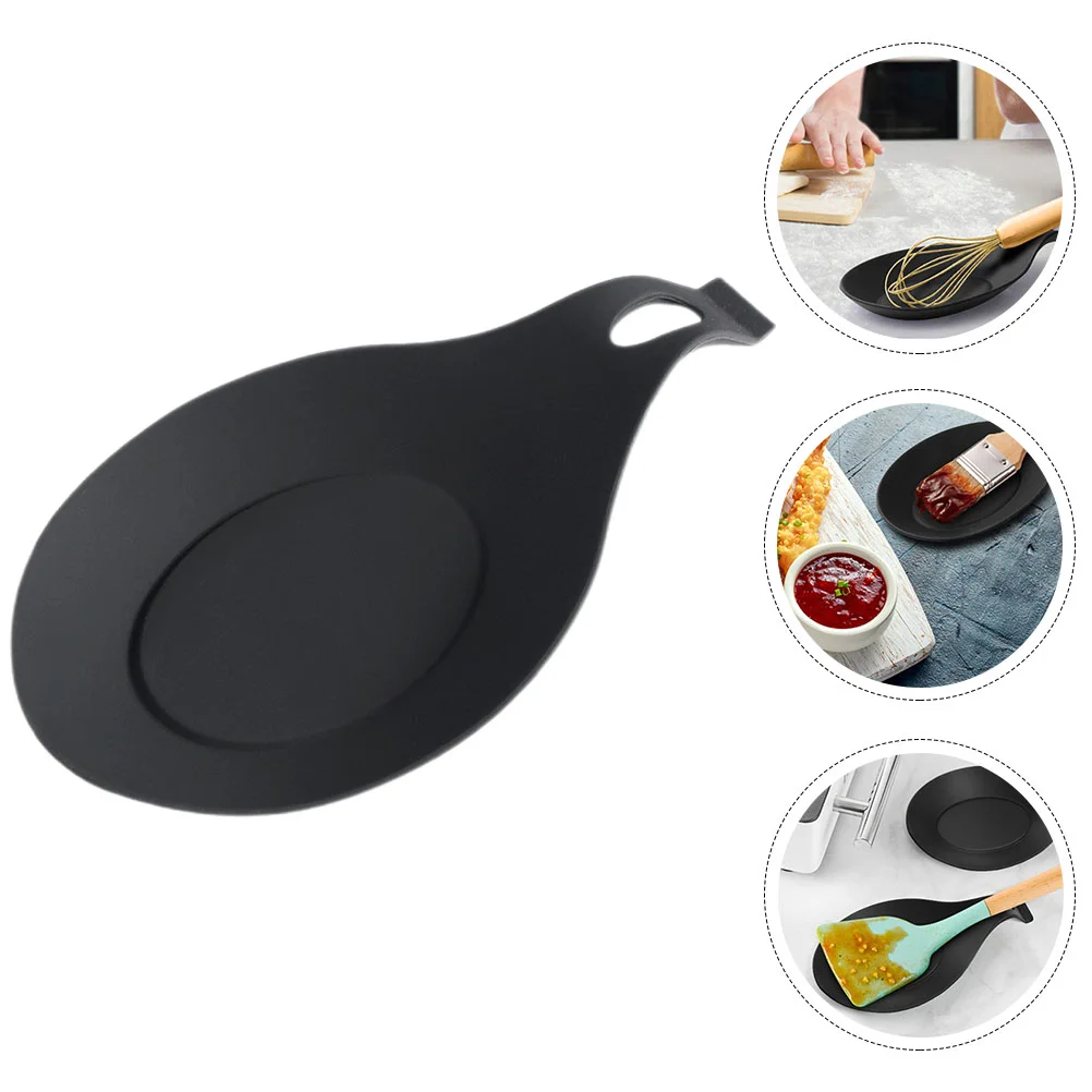 

Silicone Spoon Holder Kitchen Counter Coffee Spoon Rest Cooking Spoon Holder