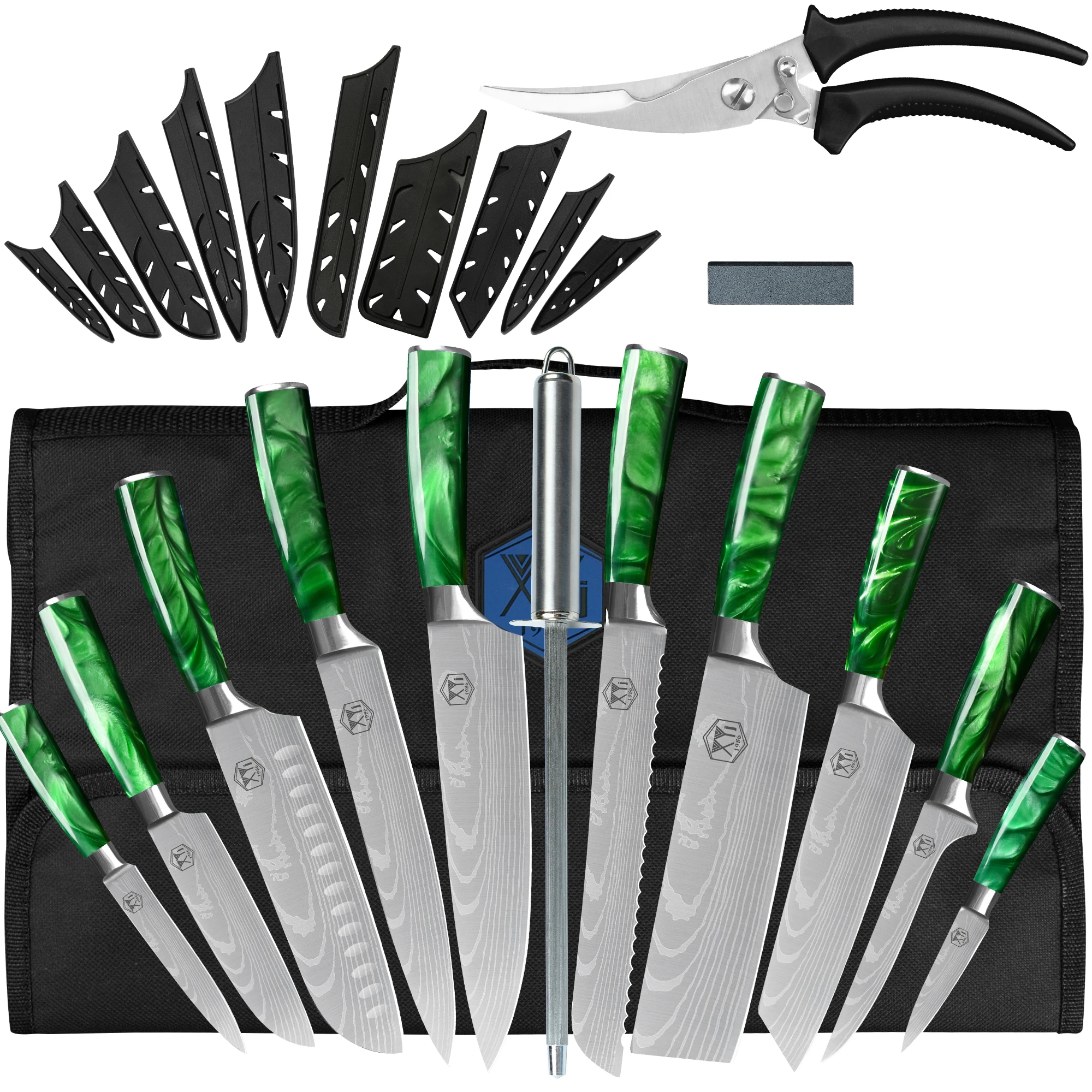 

Набор кухонных ножей из нержавеющей стали, 10 шт.