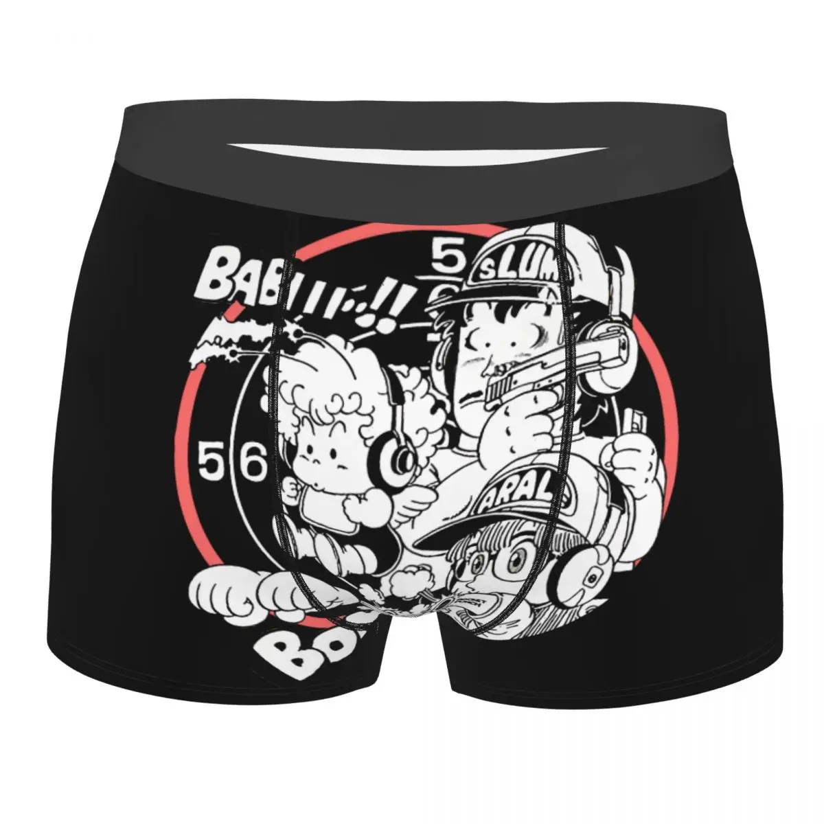 

Bom Arale Man's Boxer Briefs Dr Slump Highly Breathable Underpants High Quality Print Shorts Birthday Gifts