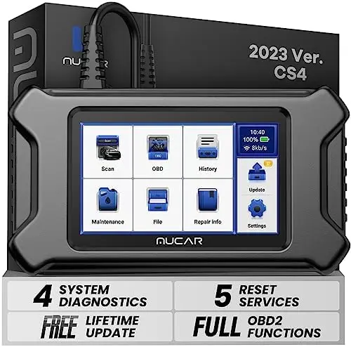 

Scanner, 2023 Newest CS4 Scan for ABS/SRS/Transmission/Engine Car Scanner Diagnostics with Oil/TPMS/EPB/SAS/Throttle Reset Serv