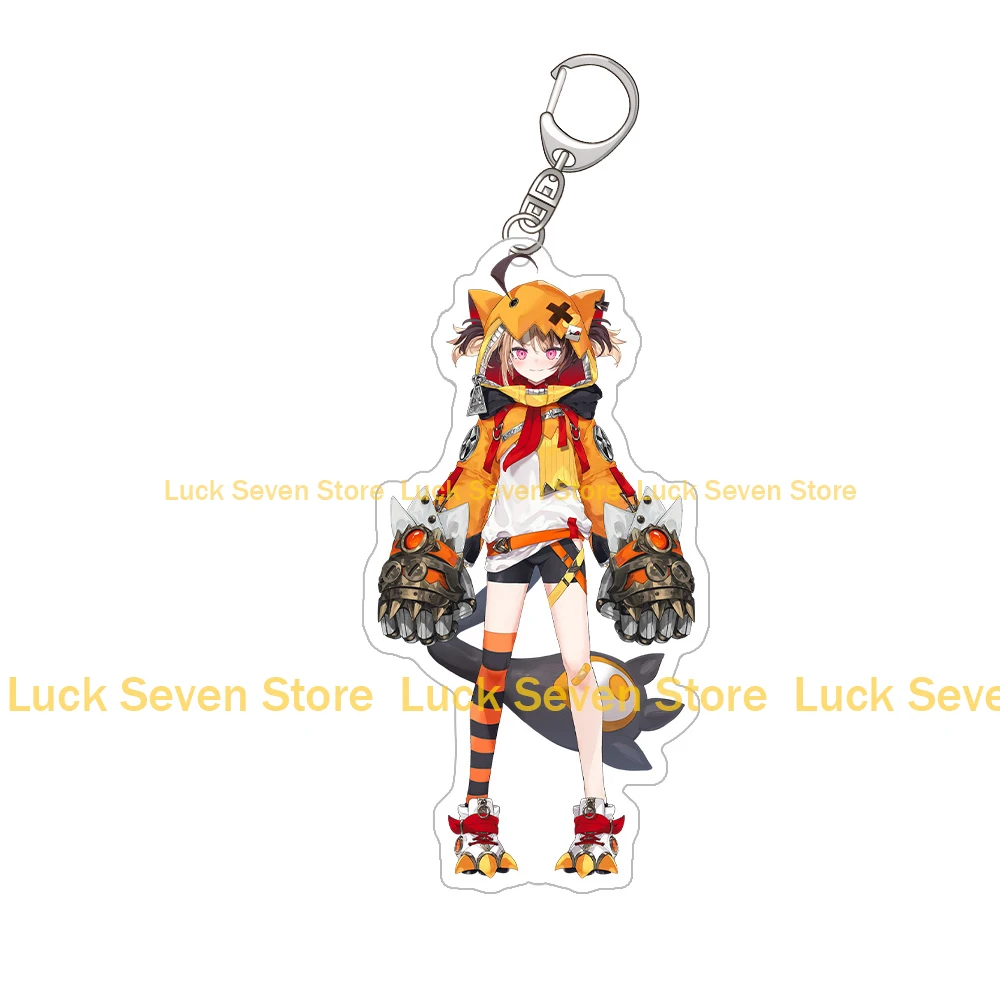 Фото LuckySeven Store Hololive Виртуальный официальный персонаж игры Elizabeth Raora Panthera Акриловый брелок для телефона Сумка кулон подарок №5