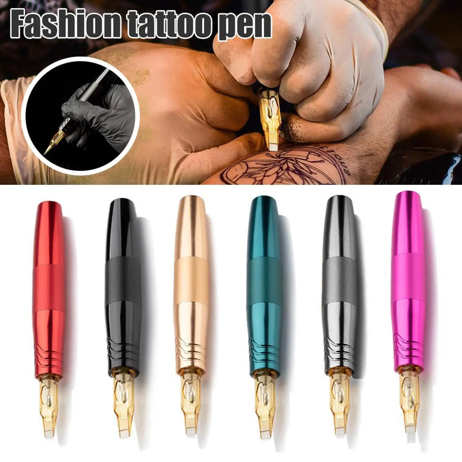 

Hot Sell Wireless Tattoo Machine Pen Universal Motor With Eyeliner Tattoo Permanent Makeup Eyebrow Needle Lip PMU Pen