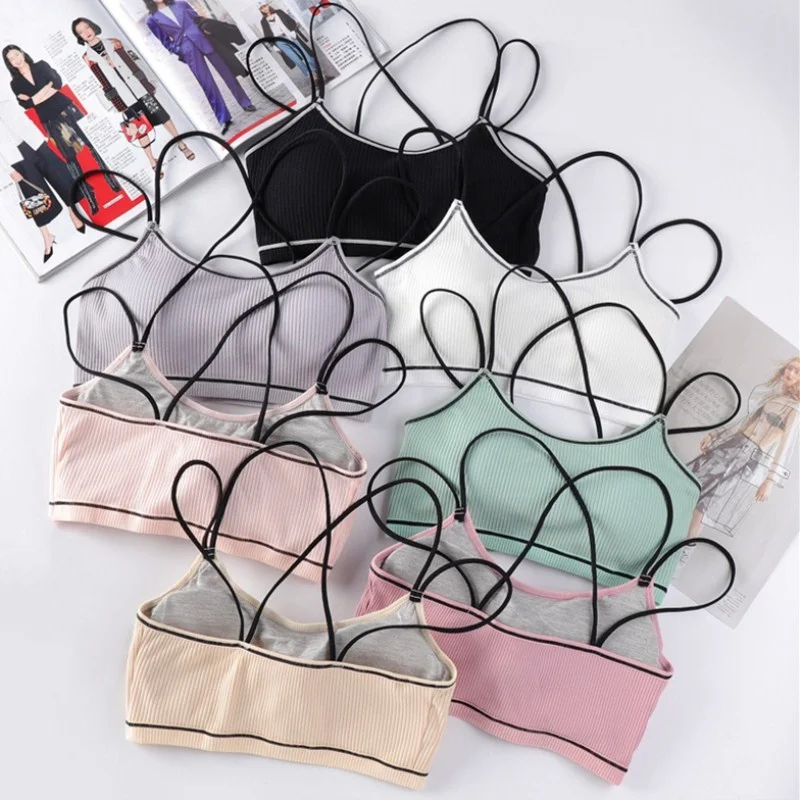 

Women Tube Top Fitness Sportswear Seamless Sport Bras for Yoga Gym Female Underwear Running Comfortable Bralette Tops Fast Dry