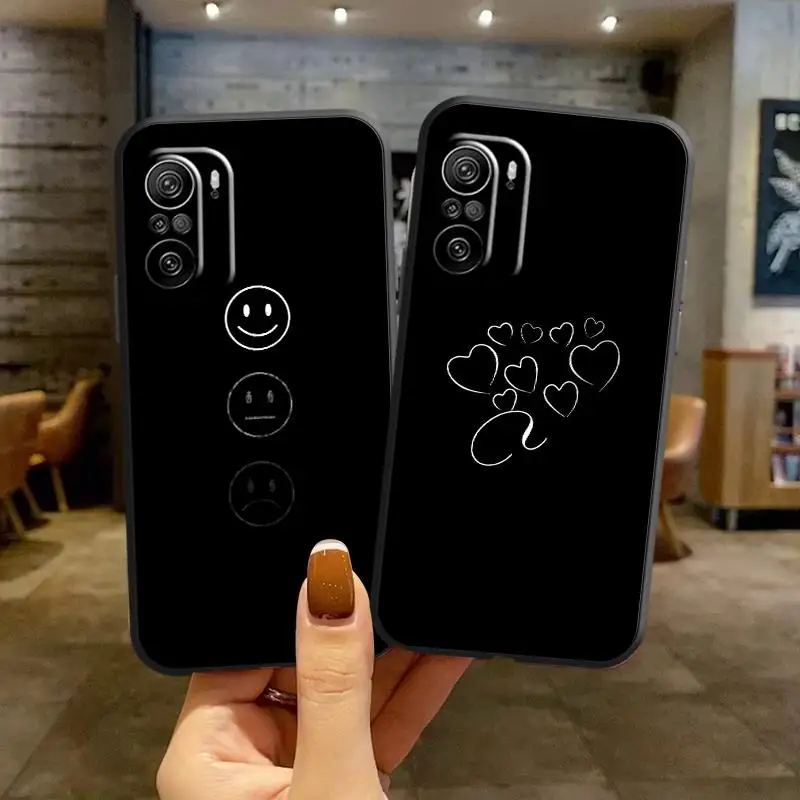 

Simple Cartoon Pattern Phone Case For XiaoMi 11 Lite 11 Pro Lite 10 Mi CC9 10S CC9e Note 9SE Ultra 4pn4 Coque Leather Talkie