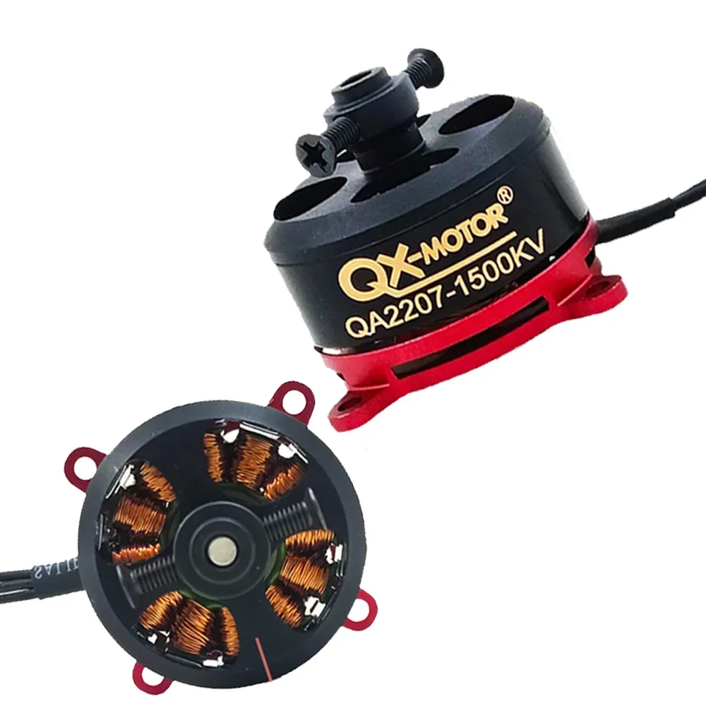 Бесщеточный двигатель QX-MOTOR QA2207 1500KV для моделей F3P