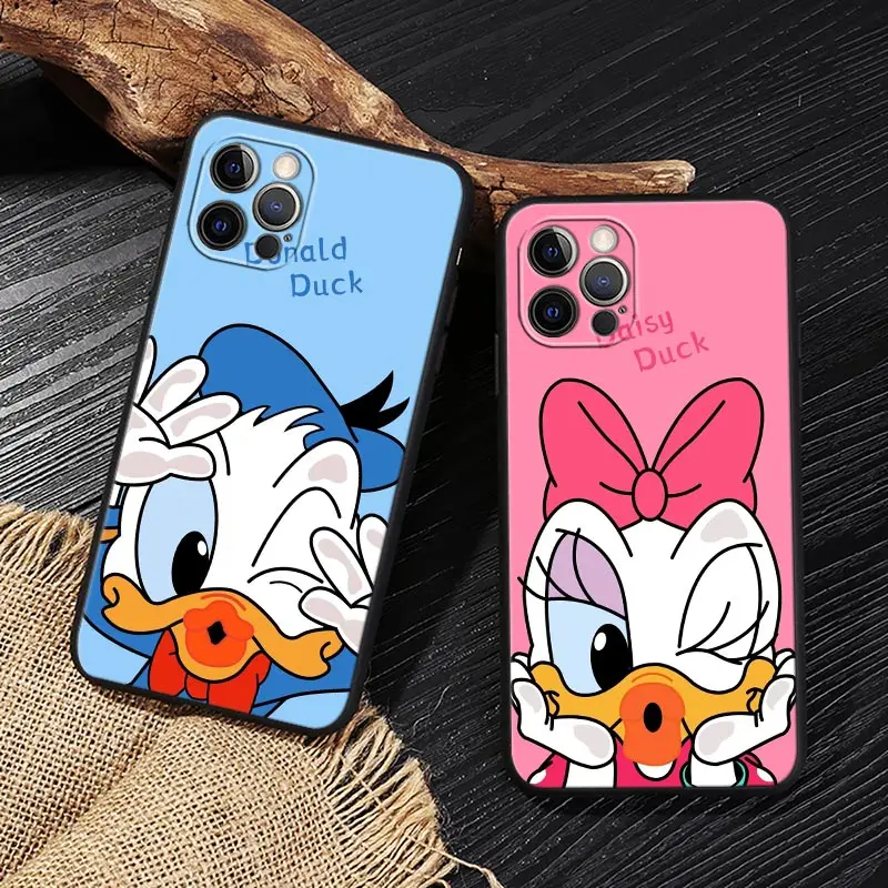 Фото Чехол Stitch с Микки и Минни Маус для iPhone 17, 16, 15, 14, 13, 12, 11 Pro Max Plus, задняя крышка для iPhone 17 Pro, 17E, Air 16E, мягкий чехол-футляр №3