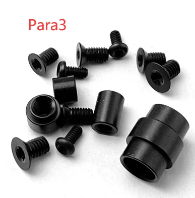 

Полный комплект гвоздей из титанового сплава для ножа C223, винт с пауком и рукояткой C223 Para, винт с 3 лезвиями, нож для повседневного использования, полный набор винтов C223