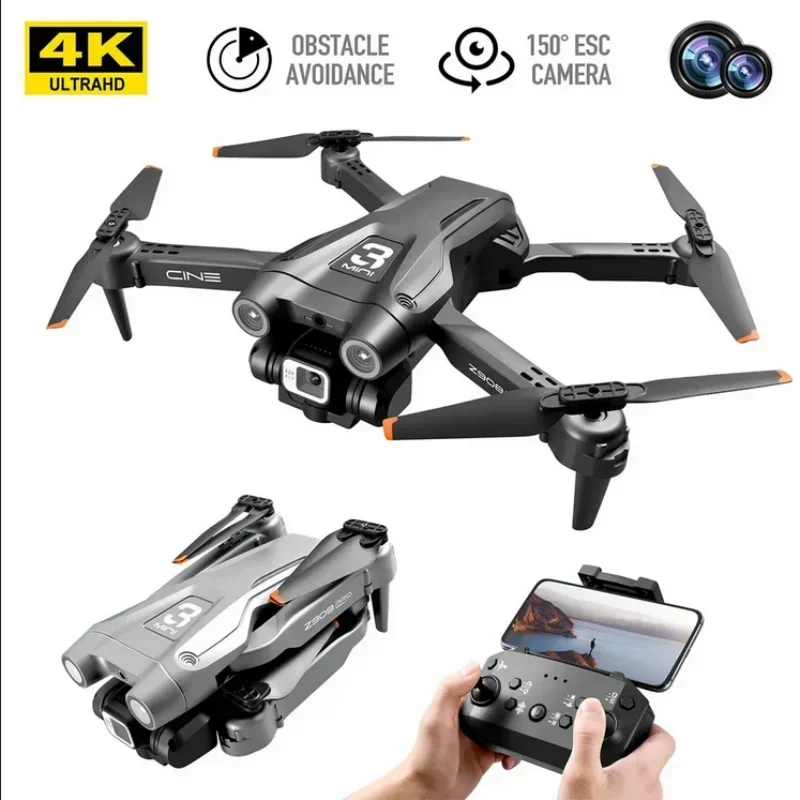 

HJ Z908Pro 4K Profesional Drones With Camera Intelligent Obstacle Avoidance Drone HD 4K Remote Control Helicopter Dron ToysToy
