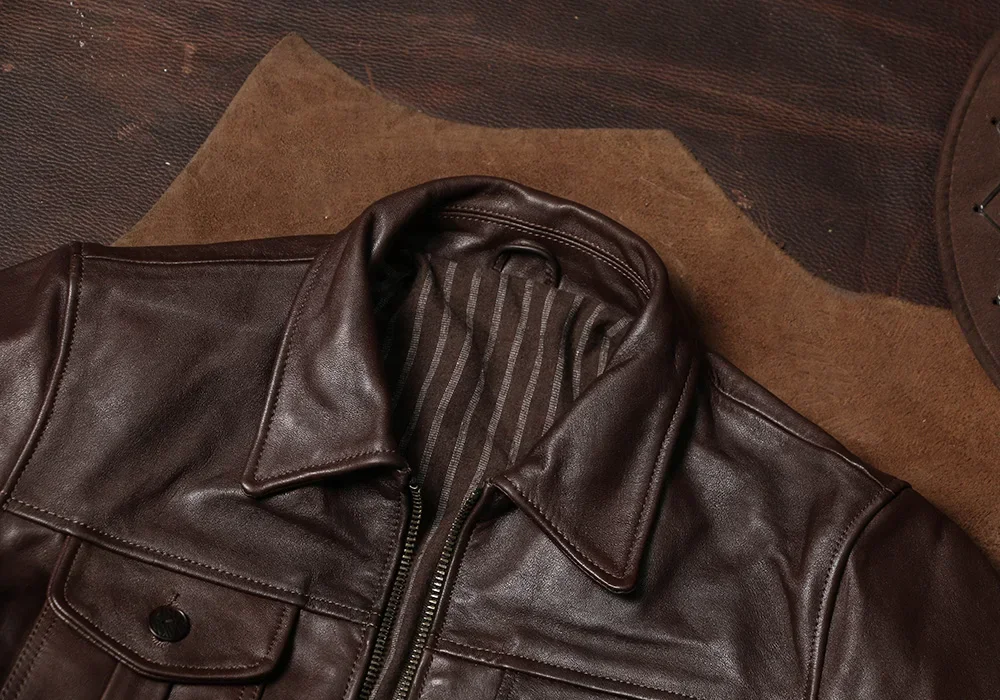 Кожаная куртка Blunt Razor Jason Stanson уличная кожаная с несколькими карманами мужская