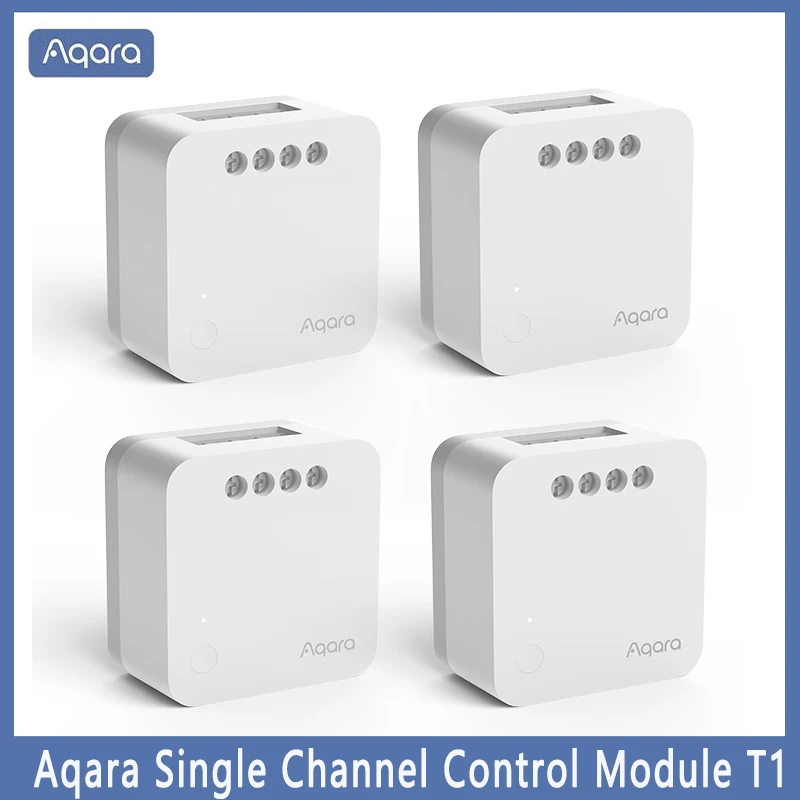 

Aqara Zigbee 3.0 Single Channel Control Module T1 Work With App Homekit With Remote/Timing/Delay Switch Intelligent Linkage