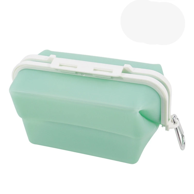 Food Storage Silicone Bag Zipper Closure Bag for Food Storage Reusable Freezer Fresh-Keeping Kitchen and Storage