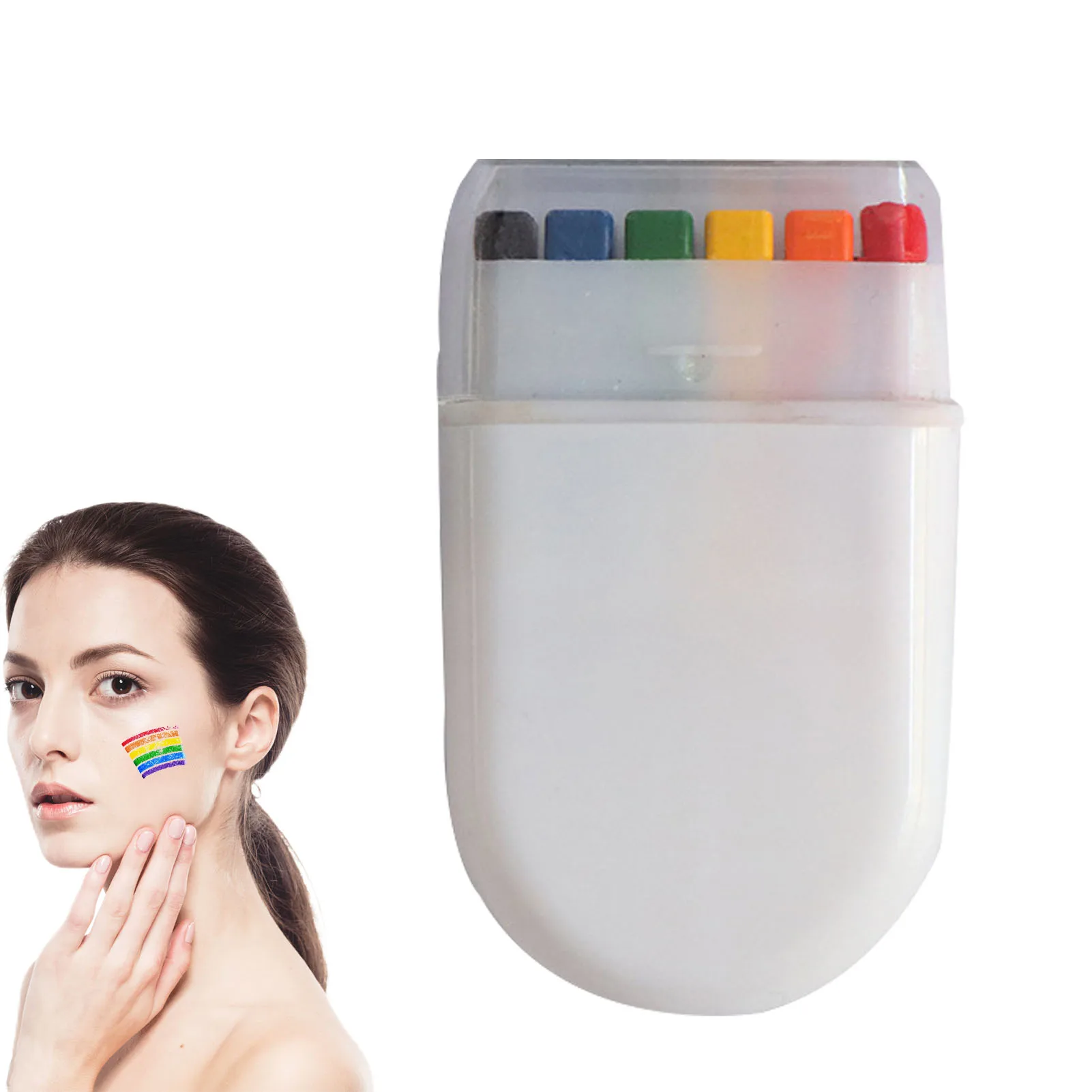 

Rainbow Face Paint Face Painting Fancy Dress Accessory Face Painting Gay Lesbian Pride Color LGBT Pride Rainbow Paint Pen Fancy
