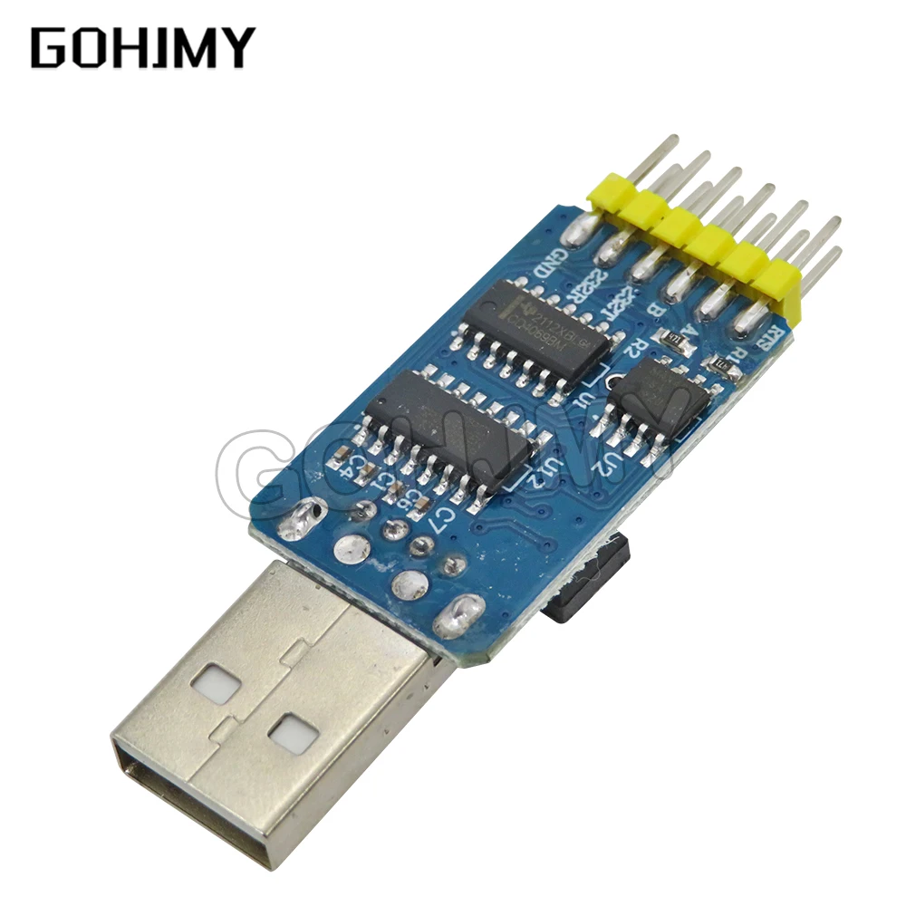 Преобразователь 6 в 1 USB CP2102 в UART TTL RS232 USB TTL в RS485, модульный последовательный адаптер для Arduino, новый