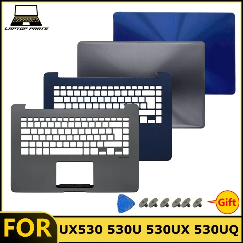 Фото Новый для UX530 UX530U UX530UX UX530UQ: задняя крышка ЖК-дисплея, панель для рук, рамка ноутбука/верхняя крышка, новый. №1