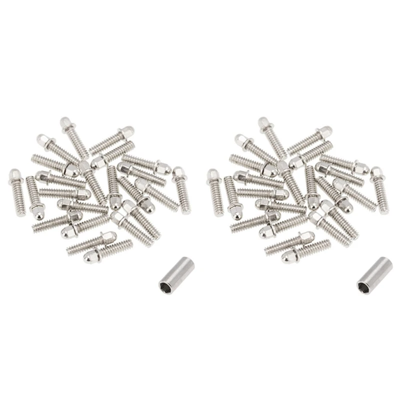 

60Pc 1.9 2.2 Wheel Rim Imperial M3 Screw Decoration For 1/10 RC Crawler Axial SCX10 90046 AXI03007 Wraith Traxxas TRX4,A