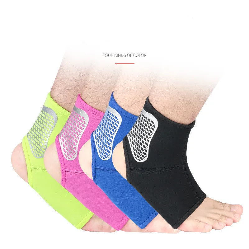 

Ankle Support Elastic High Protect Compression Strap Achille Tendon Brace Sprain Protect Foot Bandage Basketball Ankle Brace