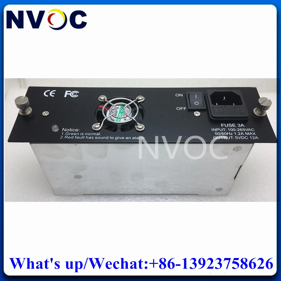 Медиаконвертер стойка выходной импульсный источник питания 5v12A 110-265VAc-Dc конвертер 220V 5V 12A трансформатор