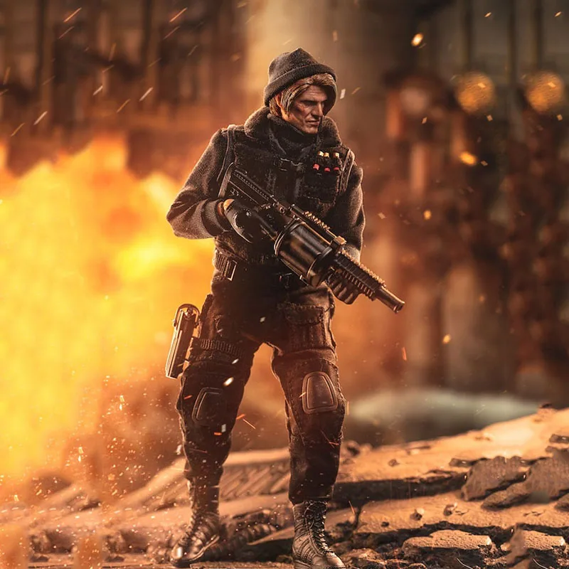 В наличии PCTOYS PC020 1/12 мини мужские спецназ Lundgren 6 дюймов передвижной солдат полный