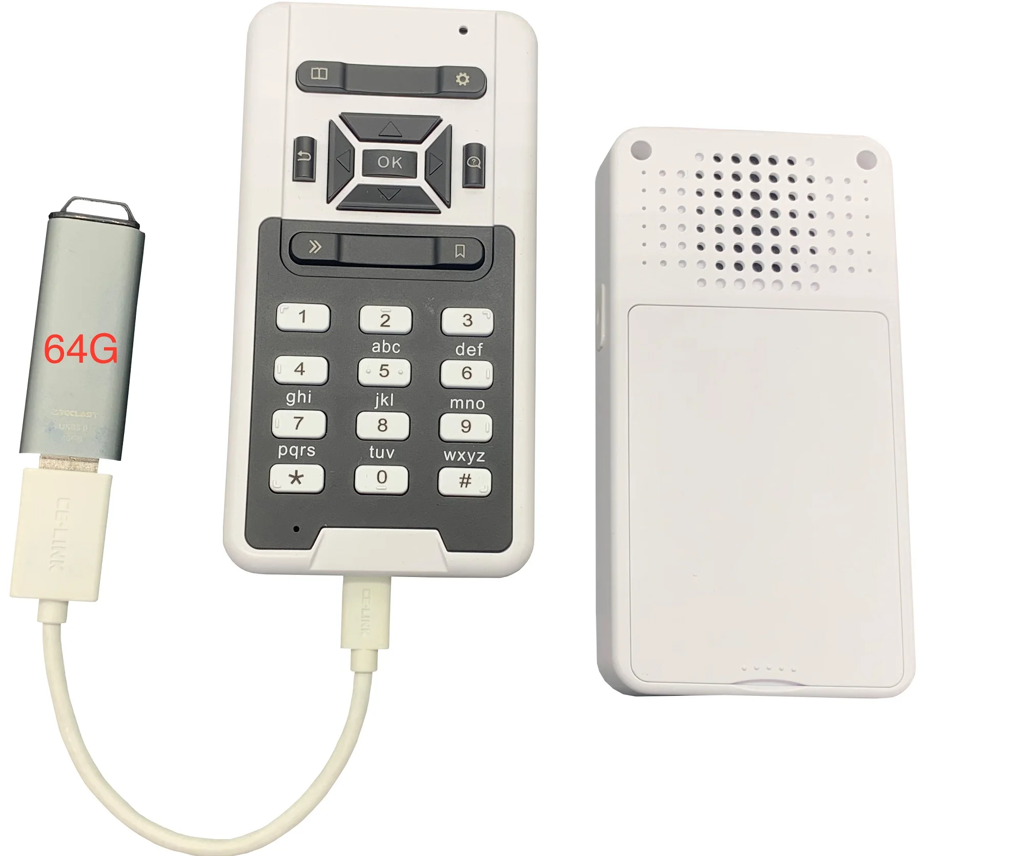 

2022 Brand New T6 Daisy Book Player With 8gb Storage USB Read Out Function For The Blind And Visually Impaired