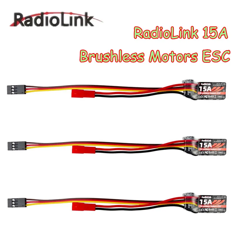 Фото Регулятор скорости Radiolink 15A 2S ESC для бесщеточных двигателей со встроенным BEC 5В/2А для радиоуправляемых самолетов с фиксированным крылом A560 SU27 D460 №2