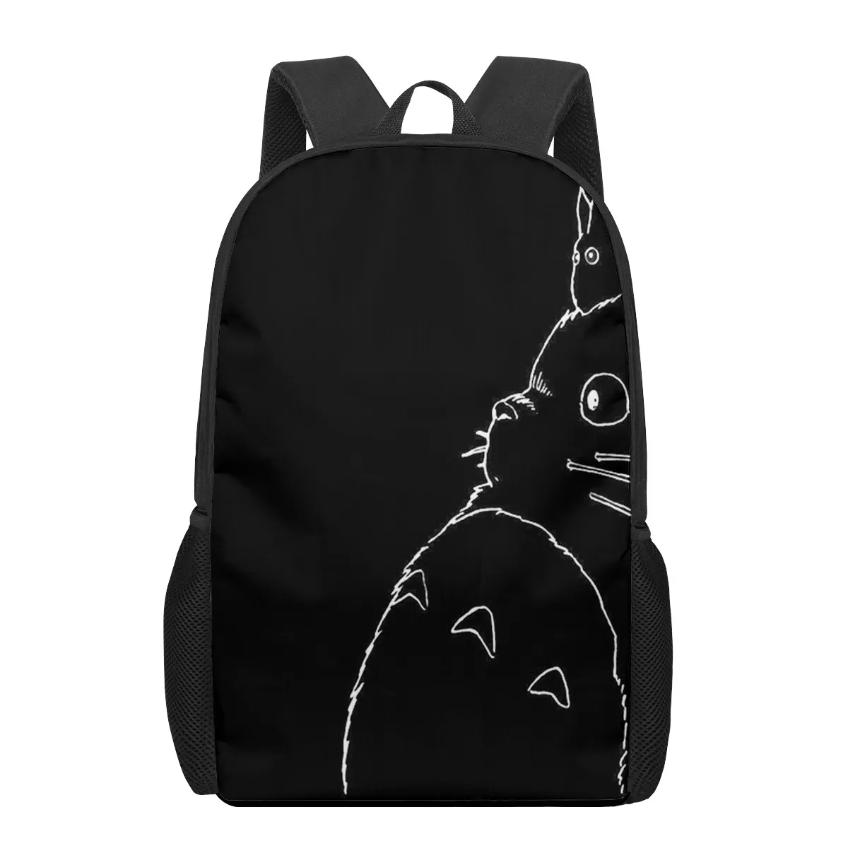Tonari no Totoro Anime 3D Pattern School Bag for Children Girls Boys Casual Book Bags Kids Backpack Boys Girls Schoolbags Bagpac
