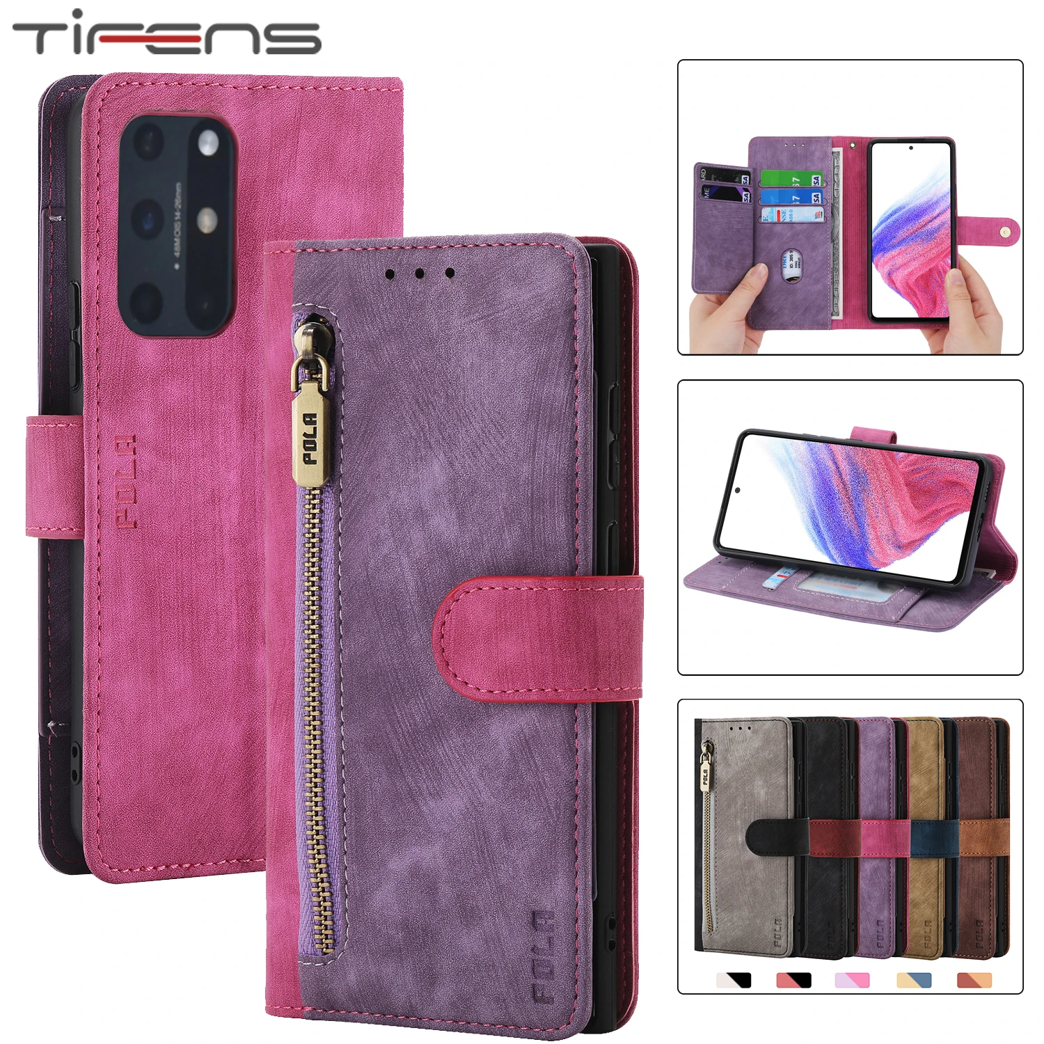 

Роскошный чехол-кошелек для OnePlus Nord CE N200 N100 N10 2 T CE2 10 9 RT 9R 8T 7T Pro 6 6T 5 5T 3, чехол-подставка для телефона