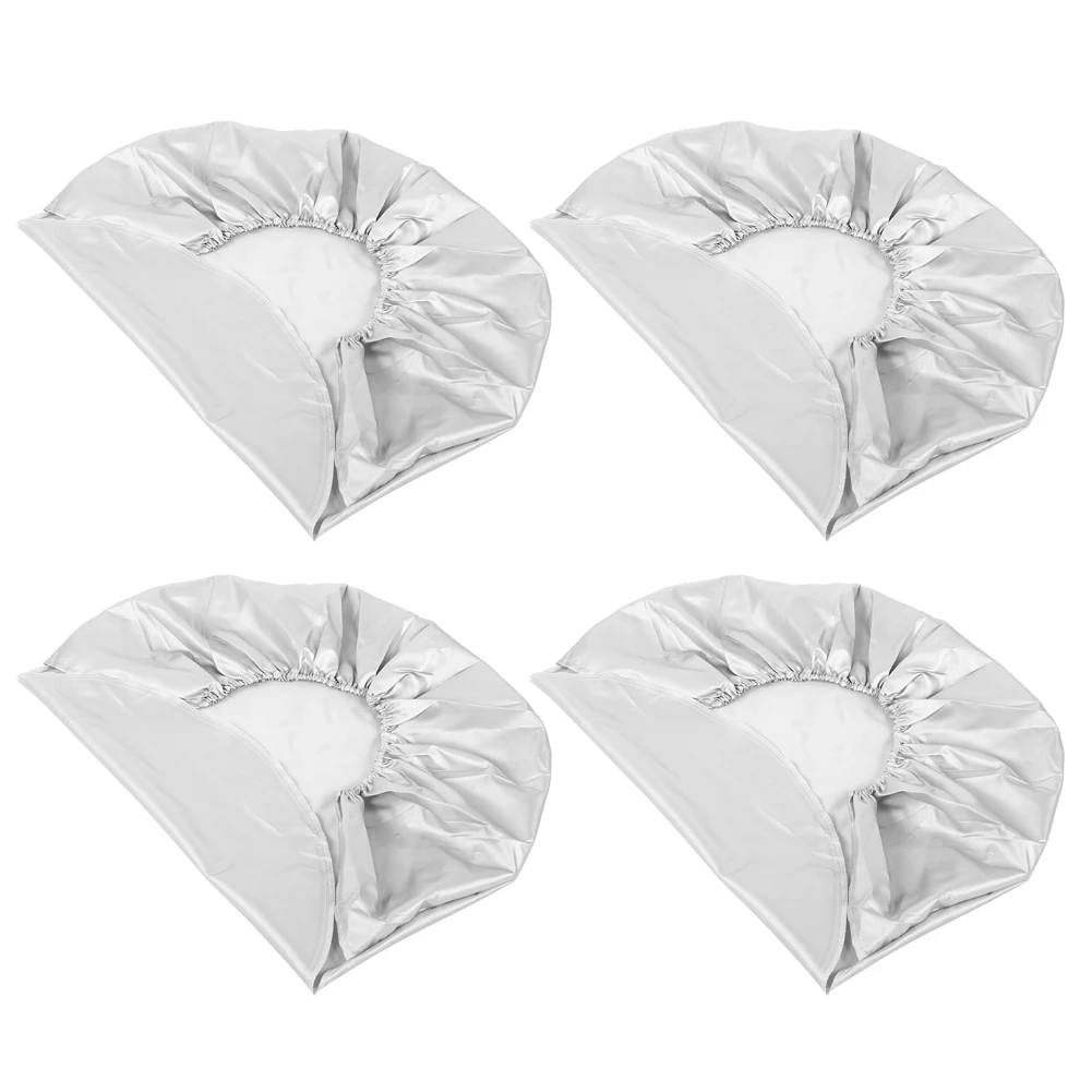 4 шт. 27 &quot-29&quot колес шины серебряный защитный чехол для автомобиля Jeep RV SUV