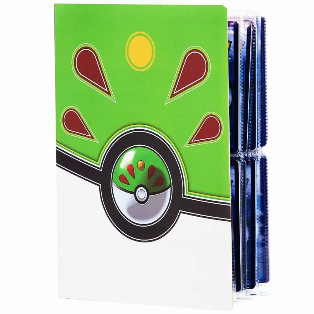 240Pcs Pokemon Card Album Book Collectors Game Cards Pokeball Holder Loaded List Capacity Binder Folder Pokemons Toys Gifts Kid