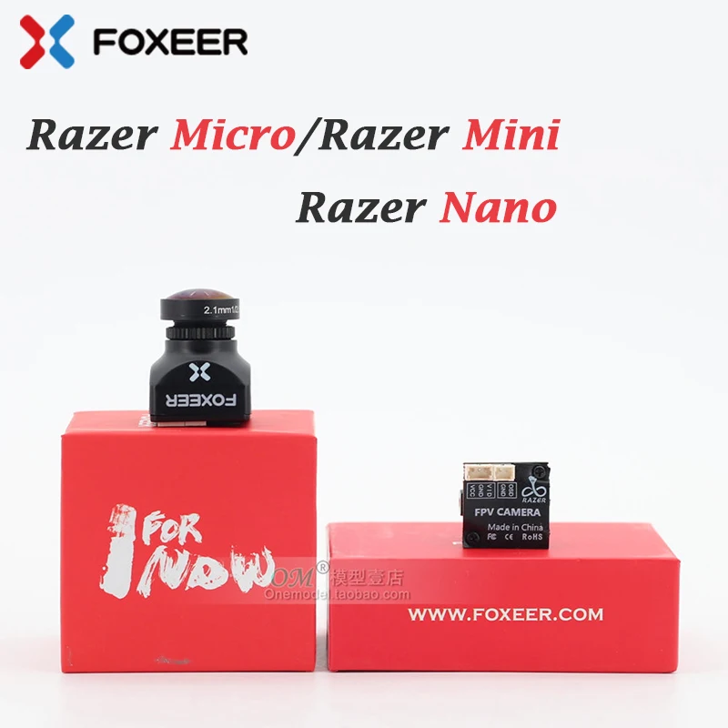 

Foxeer Razer Mini 2,1 мм/Razer Micro 1,8 мм/Razer Nano / 1200TVL PAL NTSC 4'3 16'9 FPV камера с естественным изображением для RC FPV