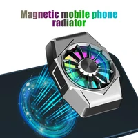 phone magnetic radiator abs game cooler system quick cooling fan for iphone xiaomi black shark 4 with battery