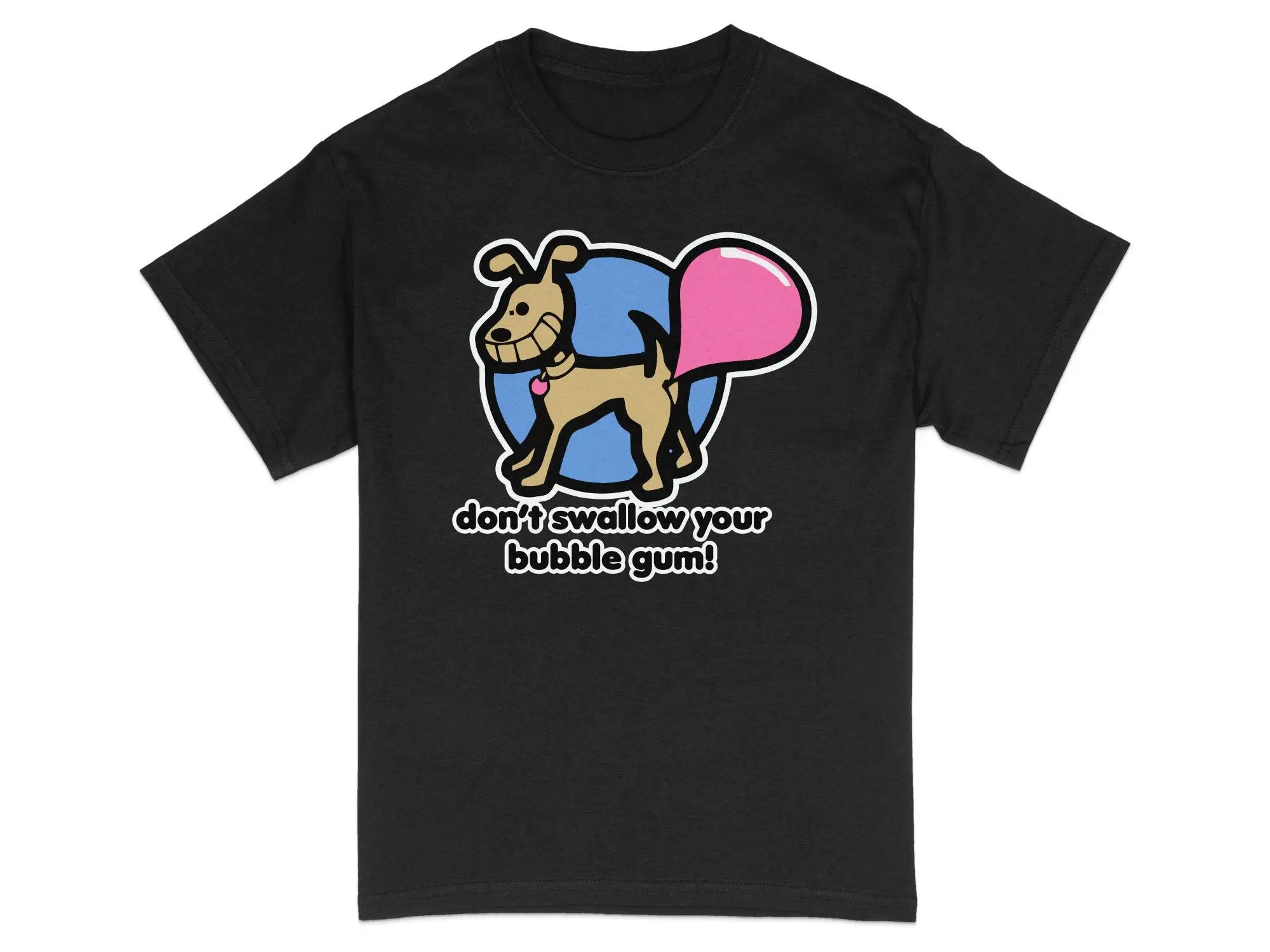 Необычная футболка с рисунком жевательной резинки для собаки Забавный любимый