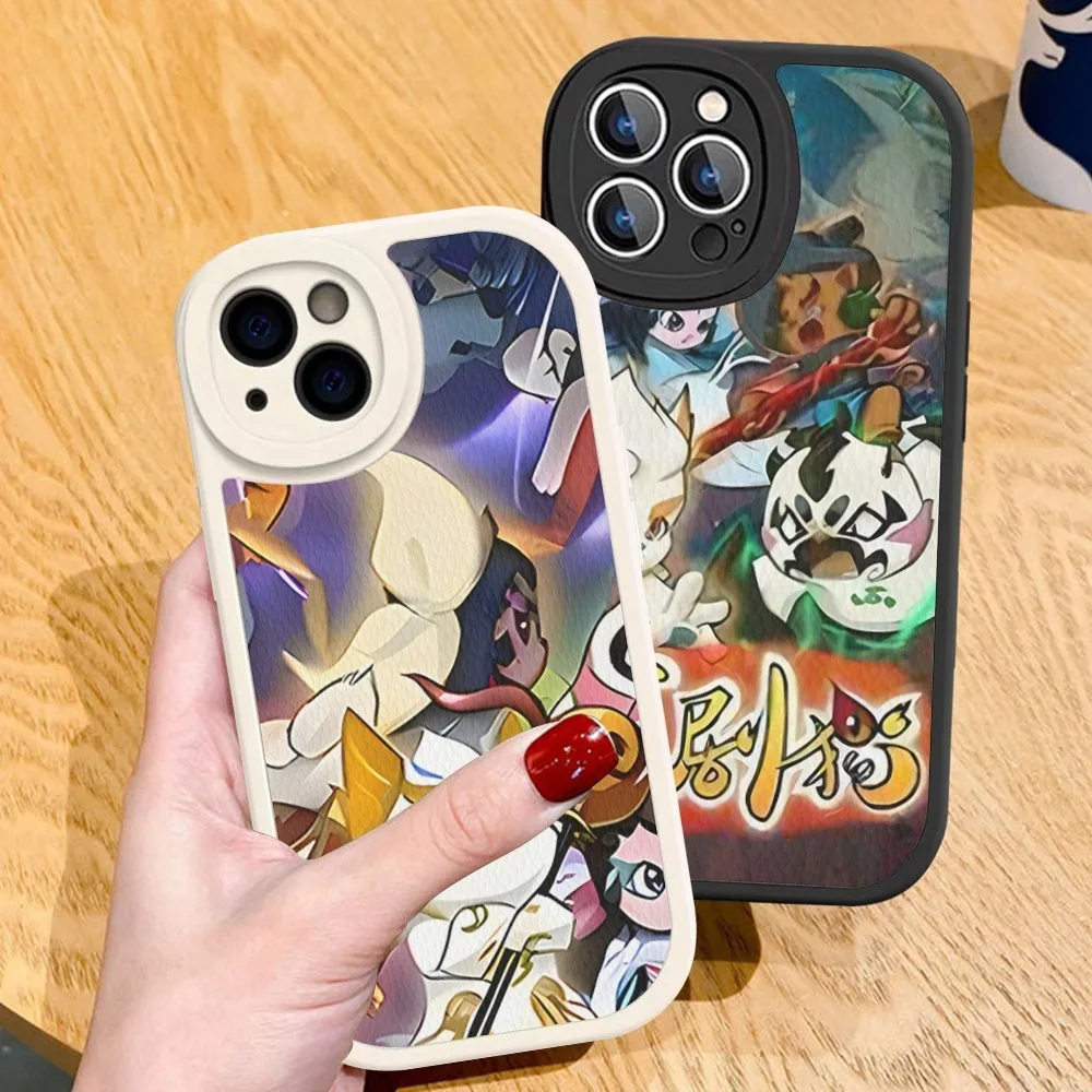 

Beijing Opera Cats Phone Case Hard Leather For iPhone 14 13 12 Mini 11 14 Pro Max Xs X Xr 7 8 Plus Fundas