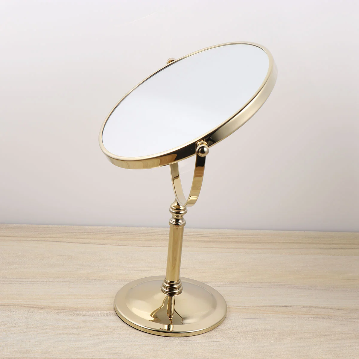 

1PC Magnifying Makeup Mirror, Double Sided Mirror Makeup Mirror for Home Desk ( 8 Inch 3 Times Magnification Silver )