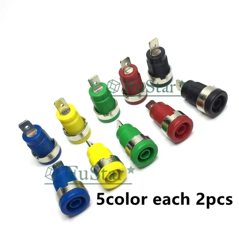 Разъемы banana 4мм 10шт